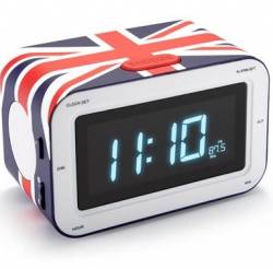 BIGBEN RR30GB UK FLAG Ρολόι  Ξυπνητήρι  Ραδιόφωνο