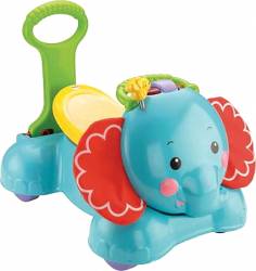 FISHER PRICE - 3-IN-1 BOUNCE - STRIDE & RIDE ELEPHANT (CBN62)
