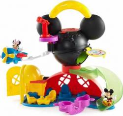 FISHER PRICE DISNEY MICKEY MOUSE CLUBHOUSE - FLY ‘N SLIDE CLUBHOUSE (Y2311)