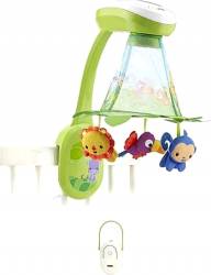 FISHER PRICE - RAINFOREST GROW-WITH-ME PROJECTION MOBILE 2-ΙΝ-1 (DFP09)