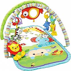FISHER PRICE - RAINFOREST FRIENDS 3-IN-1 MUSICAL ACTIVITY GYM (CHP85)
