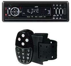 AEG AR 4021 BT Ραδιόφωνο αυτοκινήτου με CD/MP3 και Bluetooth