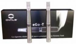 Ηλεκτρονικό τσιγάρο OVALE EGO-T SILVER 650mA