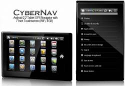 CyberNav 7" Android 2.2 Tablet GPS Navigator