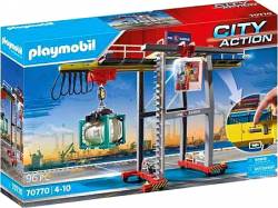 Playmobil® City Action - Cargo Crane With Container (70770).ΠΑΡΑΔΟΣΗ ΤΗΝ ΙΔΙΑ ΜΕΡΑ