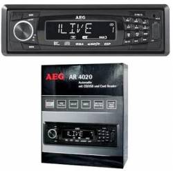 AEG AR4020 Ραδιόφωνο αυτοκινήτου με CD, USB & Card Reader