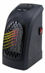 Eco Heater Αερόθερμο Δωματίου-Μπάνιου KLW-007A Black 450 Watt