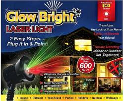 Glow Bright Laser Light PRO SSLM3 Προβολέας Λέιζερ