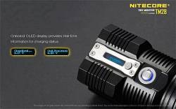 NITECORE Tiny Monster TM28, 6000 Lumens + 4XIMR18650 + prot. board ΦΑΚΟΣ LED